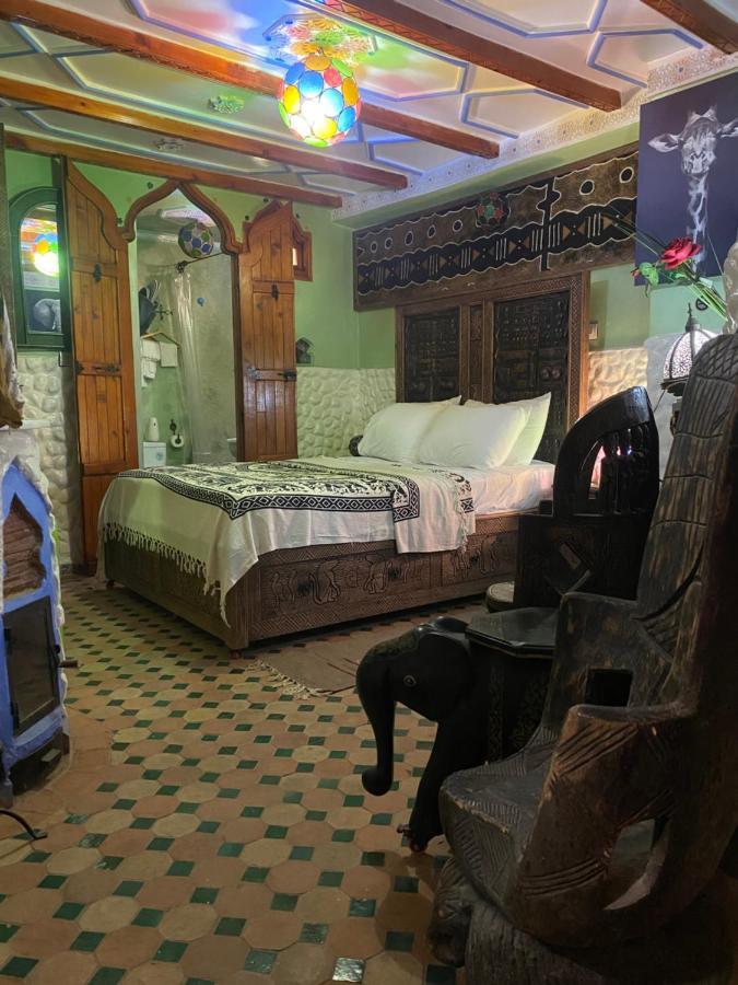 Riad Azurite Chefchaouen Buitenkant foto
