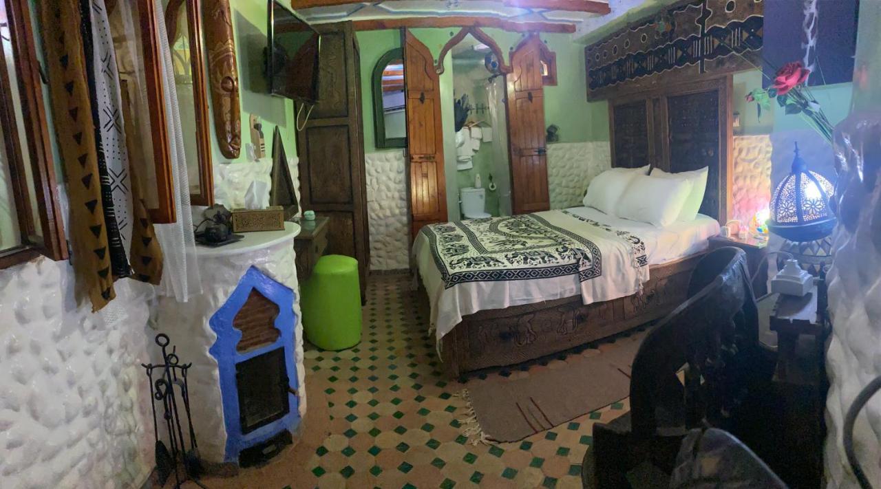 Riad Azurite Chefchaouen Buitenkant foto