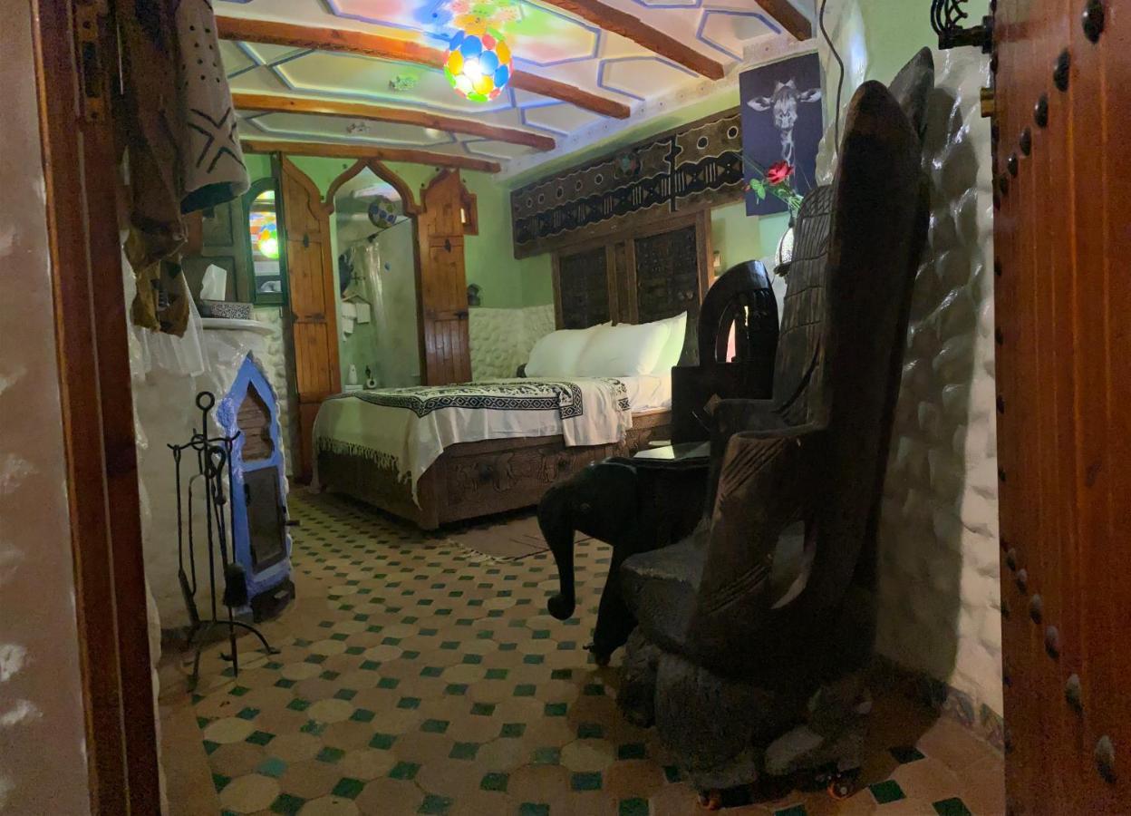 Riad Azurite Chefchaouen Buitenkant foto