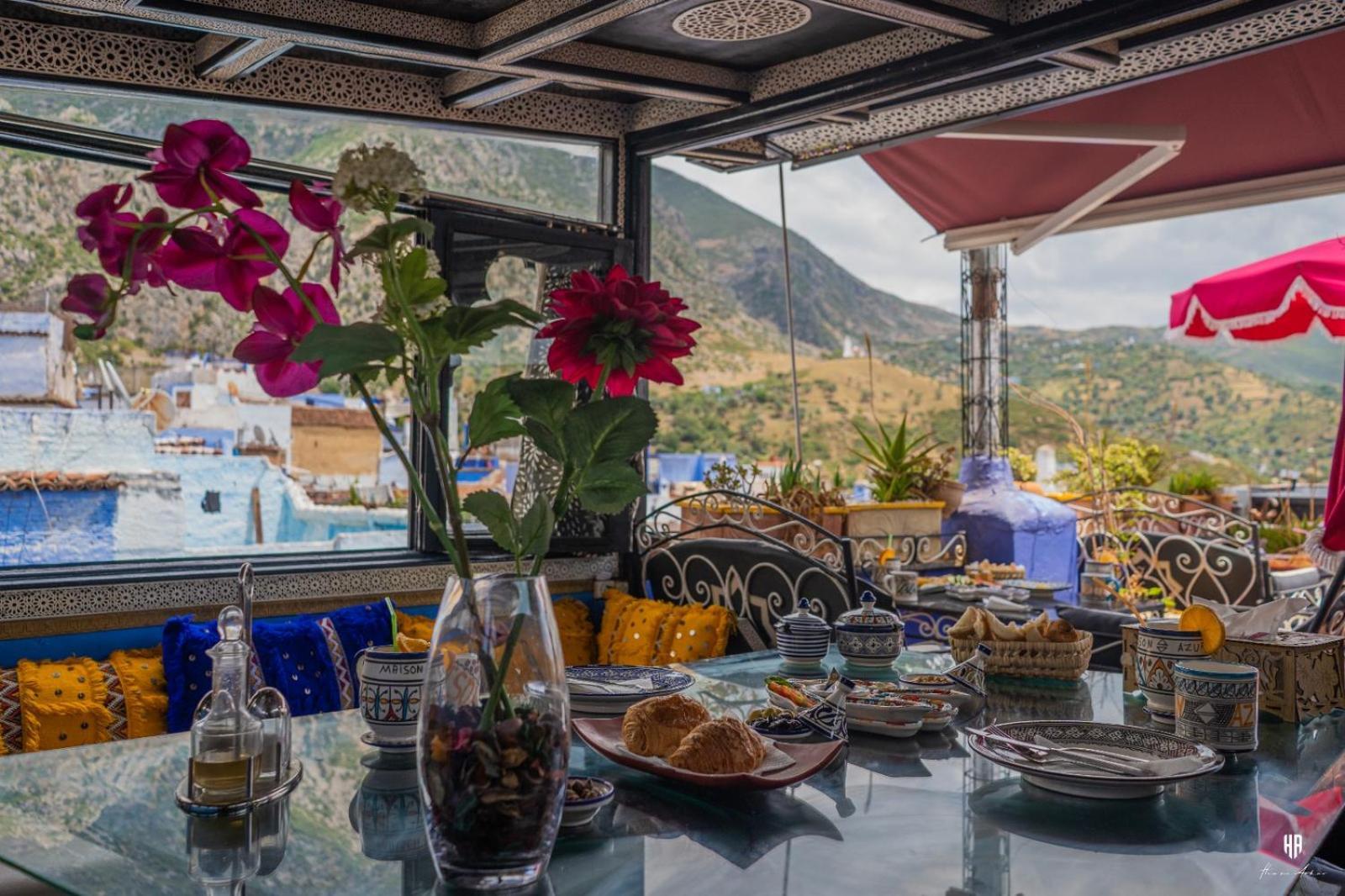 Riad Azurite Chefchaouen Buitenkant foto