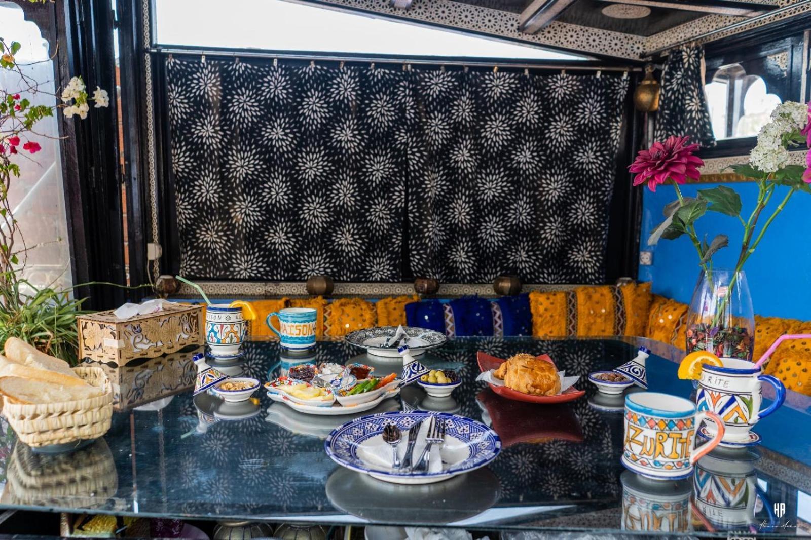 Riad Azurite Chefchaouen Buitenkant foto