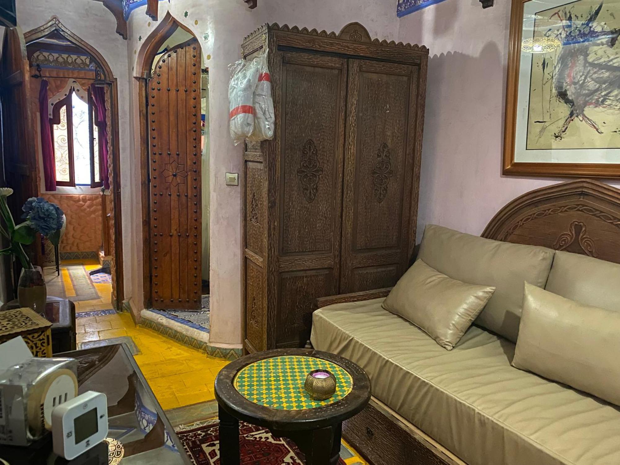 Riad Azurite Chefchaouen Buitenkant foto