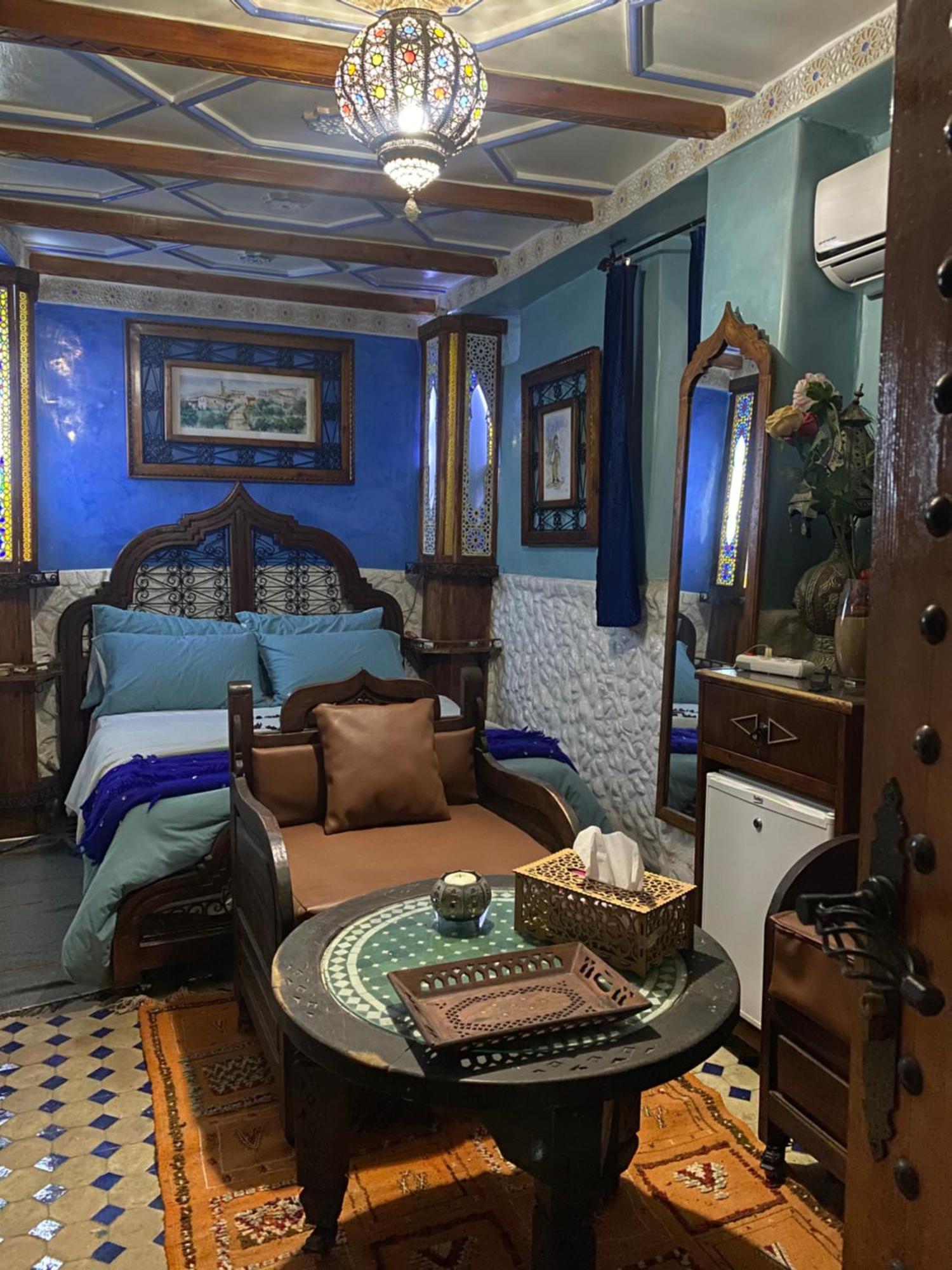 Riad Azurite Chefchaouen Buitenkant foto